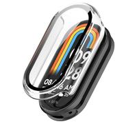 ZZjingli for Xiaomi Mi Band 8/9 en céramique/10 en céramique trempé Film de Protection PC intégré(Transparent White)
