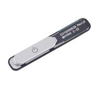 ZZjingli Pièces de Rechange Bouton d'empreinte Digitale for Sony Xperia XZ1 Compact (Noir) (Argent)(Silver)