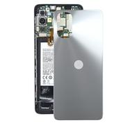 ZZjingli Pièces de Rechange Cache arrière de Batterie for Motorola Moto E32 (Argent) (Gris)(Silver)