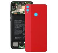 ZZjingli Pièces de Rechange Coque arrière for Huawei Honor 8X (Noir) (Bleu) (Rouge)(Red)