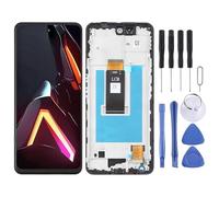 ZZjingli Pièces de Rechange Écran LCD Complet avec châssis for ZTE Nubia Neo 3 5G (Noir)