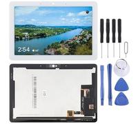 ZZjingli Pièces de Rechange Écran LCD for Google Nest HUB Max avec numériseur Complet (Blanc)