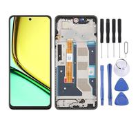 ZZjingli Pièces de Rechange Écran LCD OEM for Realme 12 Lite 4G, Assemblage Complet avec Cadre(Dark Green)
