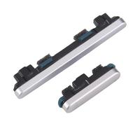 ZZjingli Pièces de Rechange for Google Pixel 7A Bouton d'alimentation + Bouton de contrôle du Volume(Silver)