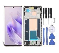 ZZjingli Pièces de Rechange for Infinix Zero 30 4G X6731B AMOLED écran LCD numériseur Assemblage Complet avec Cadre
