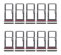 ZZjingli Pièces de Rechange for Motorola Moto G56, Lot de 10 Plateaux for Cartes SIM et Micro SD (Vert) (Noir)(Green)
