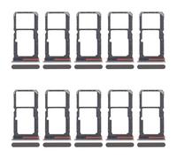 ZZjingli Pièces de Rechange for Oppo A5 Pro 4G CPH2711 Lot de 10 Plateaux for Carte SIM + Plateau for Carte SIM/Plateau for Carte Micro SD (Or) (Rose)(Gold)