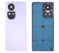 ZZjingli Pièces de Rechange for Oppo Reno10 Pro Global Cache arrière de Batterie avec Cache d'objectif d'appareil Photo (Gris) (Violet)(Violet)
