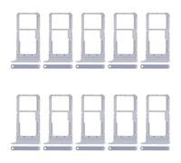 ZZjingli Pièces de Rechange for Realme 12 4G RMX3871 Lot de 10 Plateaux for Carte SIM + Plateau for Carte SIM/Plateau for Carte Micro SD (Vert) (Bleu)(Blue)