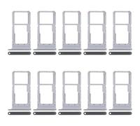 ZZjingli Pièces de Rechange for Realme 12x 5G RMX3997 Lot de 10 Plateaux for Carte SIM + Plateau for Carte SIM/Plateau for Carte Micro SD (Vert foncé)