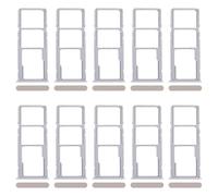 ZZjingli Pièces de Rechange for Realme C61 4G RMX3939 RMX3930 Lot de 10 Plateaux for Carte SIM + Plateau for Carte SIM + Plateau for Carte Micro SD (Or) (Vert)(Gold)