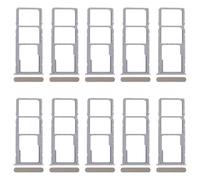 ZZjingli Pièces de Rechange for Realme Note 50 RMX3834 Lot de 10 Plateaux for Carte SIM + Plateau for Carte SIM + Plateau for Carte Micro SD (Or) (Vert) (Rose)(Gold)