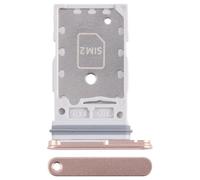 ZZjingli Pièces de Rechange for Samsung Galaxy S25 / S25+ SM-S931/S936 Tiroir de Carte SIM + Tiroir de Carte SIM(Orange)