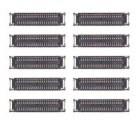 ZZjingli Pièces de Rechange for Xiaomi Redmi 10X 5G 10 pièces écran LCD connecteur FPC sur Carte mère(Color32)