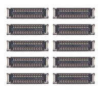 ZZjingli Pièces de Rechange for Xiaomi Redmi 10X 5G 10 pièces écran LCD connecteur FPC sur Carte mère(Color39)