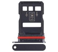 ZZjingli Pièces de Rechange for ZTE Nubia RedMagic 8 Pro NX729J Plateau de Carte SIM + Plateau de Carte SIM (Argent) (Noir)(Black)