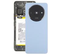 ZZjingli Repairparts Coque arrière OEM for Xiaomi Redmi A3x 4G avec Cache d'objectif (Blanc, Bleu, Vert, Noir)(Blue)