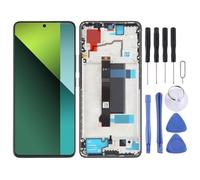 ZZjingli Repairparts Écran LCD AMOLED Complet avec châssis for Xiaomi Poco X6 (Blanc, Violet, Bleu, Noir)(Black)