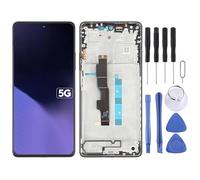 ZZjingli Repairparts Écran LCD Complet avec châssis for Xiaomi Poco X6 Neo (Vert, Orange, Noir)(Black)