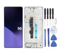 ZZjingli Repairparts Écran LCD Complet avec châssis for Xiaomi Poco X6 Neo (Vert, Orange, Noir)(Green)