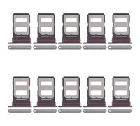 ZZjingli Repairparts for Xiaomi Poco X7 10 Plateaux for Carte SIM + Plateau for Carte SIM (Argent)(Vert)(Noir)(Silver)