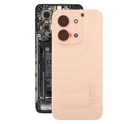 ZZjingli Repairparts for Xiaomi Redmi 15C 5G 173mm Version UE Couvercle arrière de la Batterie avec Cadre d'objectif d'appareil Photo(Gold)