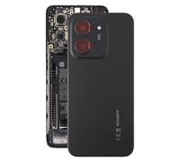 ZZjingli Repairparts for Xiaomi Redmi 15C 5G 173mm Version UE Couvercle arrière de la Batterie avec Cadre d'objectif d'appareil Photo(Black)
