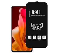 ZZjingli Tempered Glass Film Film de Protection en Verre trempé Plein écran for Xiaomi Poco M6 Plus 5G, Grand Arc en Aluminium(Color27)
