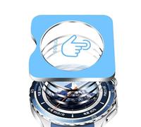 zZjoOoj 3 Pièces Protection écran Compatible avec OnePlus Watch 3/ Oppo Watch X2 Protecteur D'écran,kit d'installation d'alignement Automatique,HD Verre Trempé Screen Protection