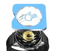 zZjoOoj 3Pièces Protection écran Compatible avec HUAWEI Watch GT6 46mm Protecteur D'écran,kit d'installation d'alignement Automatique,HD Verre Trempé Screen Protection