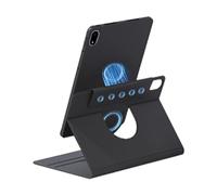 zZjoOoj Coque 360° Rotative Magnétique et Détachable pour OnePlus Pad 4/3 13.2 Pouces,Housse de Protection avec Fonction Sommeil/Réveil Automatique,Support Réglable - Noir