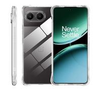 zZjoOoj Coque Crystal Clear Compatible avec OnePlus Nord 4, Antichoc, Résistante aux Rayures, Coque de Protection Ultra Fine, Protection de l'Appareil Photo, Coque en Silicone TPU Souple Transparente