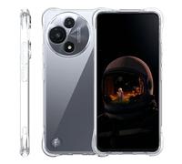 zZjoOoj Coque de protection transparente en silicone pour TCL 60 R 5G, avec coins de protection anti-chocs, en TPU souple transparent