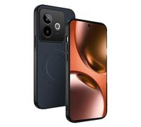 zZjoOoj Coque Magnétique pour Realme GT 7/ GT 7T Compatible avec MagSafe, Housse de Protection Antichoc avec Protection de l'Appareil Photo, Bleu