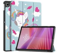 zZjoOoj Coque pour Lenovo Tab 2025 10.1 Pouces (TB-311FU/TB-311XU) Tablette Housse de Protection en Cuir PU Étui Magnétique Ultra-Mince avec Fonction Support, Révei/Sommeil Automatique,Unicorn