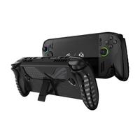 zZjoOoj Coque pour Rog Xbox Ally X/Rog Xbox Ally 7 Pouces 2025,Ultra-Mince Flexible Silicone Case, Anti Empreintes Digitales Cover [Slim Fit] Housse avec Support - Noir