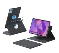 zZjoOoj Coque pour Tablette Lenovo Idea Tab 11 Pouces 2025 ( ZAFM0604IT),Housse de Protection Magnétique Pivotante à 360°, Veille/Réveil Automatique, Support Réglable, Noir