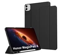 zZjoOoj Étui de protection léger pour tablette Honor MagicPad 4 12,3", avec fonction support et fonction veille/réveil automatique, noir