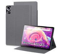 zZjoOoj Étui de protection ultra fin et léger pour Logicom Tab XXL 14" avec fonction support - Gris