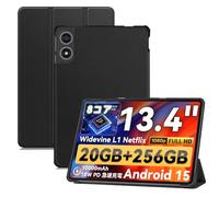 zZjoOoj Étui pour TECLAST T65/TABWEE T60 Pro/Svitoo G99 13,4 pouces Tablette, Coque de protection avec support fin et fonction Auto Sleep Wake Up, Noir