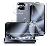 zZjoOoj Film de protection d'écran pour Google Pixel 10 Pro Fold, 1 film de protection externe pour TPU souple + 3 films de protection intérieurs en TPU souple + 1 protection d'appareil photo