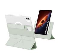 zZjoOoj Housse pour Honor MagicPad 4 12,3 Pouces,Coque Magnétique Amovible Double Face avec Support Multi-Angles - Protection Anti-Chocs TPU,Structure Renforcée, Logement pour Stylet,Vert Matcha