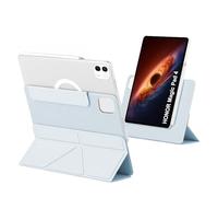 zZjoOoj Housse pour Honor MagicPad 4 12,3 Pouces,Coque Magnétique Amovible Double Face avec Support Multi-Angles - Protection Anti-Chocs TPU,Structure Renforcée, Logement pour Stylet,Blanc Glace Bleu