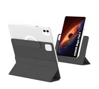 zZjoOoj Housse pour Honor MagicPad 4 12,3 Pouces,Coque Magnétique Amovible Double Face avec Support Multi-Angles - Protection Anti-Chocs TPU,Structure Renforcée, Logement pour Stylet，Noir
