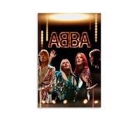 ZZJXYSCP ABBA - Impression sur toile pour chambre à coucher de musique d'artistes populaires, décoration murale, 60 x 90 cm, sans cadre