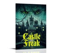 ZZJXYSCP Castle Freak Poster sur toile de films classiques modernes - Décoration murale pour chambre à coucher - 60 x 90 cm - Style cadre