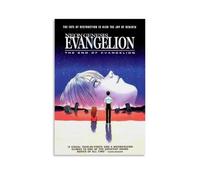 ZZJXYSCP Neon Genesis Evangelion Hot Blooded Anime Poster sur toile Décoration murale Décoration pour chambre à coucher 30 x 45 cm Sans cadre