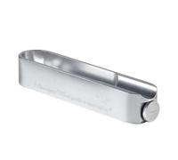 ZZlei2yu-12 Boite a Cigare Cendrier à cigares en métal avec Outil de poinçonnage, Fente for Cendres, Porte-Cigare Unique, cendrier de Voyage extérieur, Cadeau for Hommes Portable Cave(Silver)