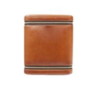 ZZlei2yu-12 Boite a Cigare Étui à cigares en Cuir Portable, Support à 6 Tubes, Mini boîte à cigares de Voyage, Accessoires avec boîte-Cadeau Portable Cave