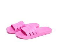 ZZlei2yu-12 Chaussures Personnalité de la mode maison pantoufles été Couples salle de bain sandales hommes et femmes intérieur glisser un mot glisser Pantoufles de Douche(Pink,38)